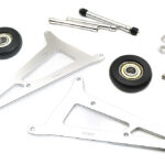 Alloy Machined Wheelie Bar for Tamiya Super Clod Buster