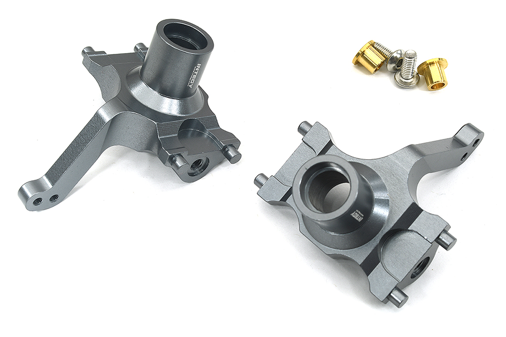 C34230GUN Alloy Machined Steering Knuckles for Tamiya Super Clod Buster - Image 1
