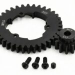 HD Steel 5mm Bore 13T Pinion+35T Spur Gear Set 1.5 MOD for Traxxas X-Maxx & XRT