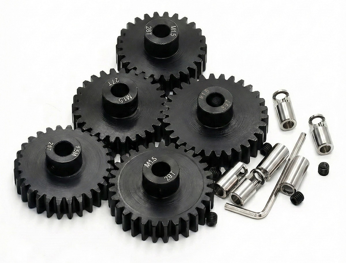 C34257 HD Steel 26+27+28+29+30T Pinion Gear Set 1.5 MOD for Traxxas X-Maxx, XRT 5mm/8mm - Image 1