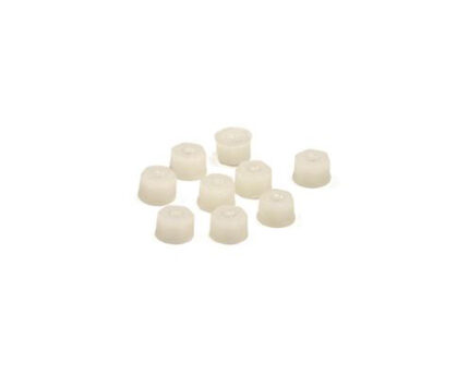 White Plastic Lock Nut for M3 Screw (Pack of 10)