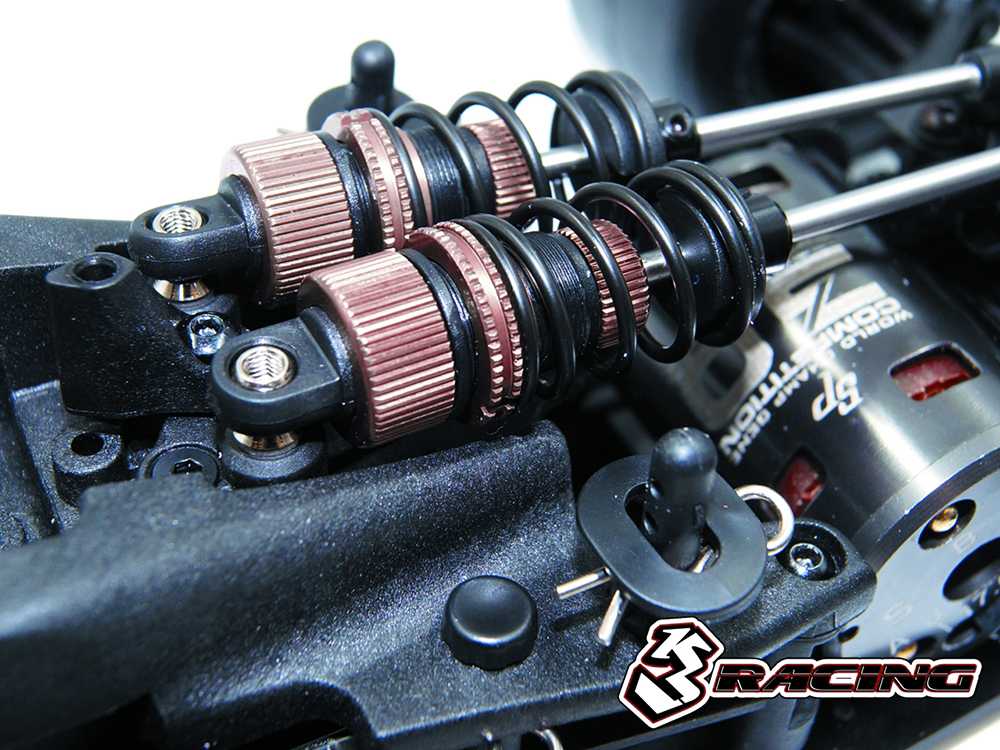 3Racing Sakura FGX2018 1/10 F-1 Formula 1 EP Car Kit - Image 5
