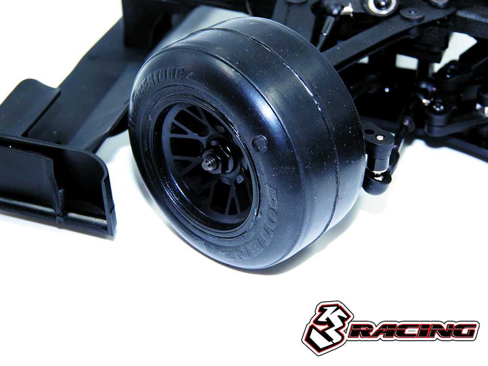 3Racing Sakura FGX2018 1/10 F-1 Formula 1 EP Car Kit - Image 9