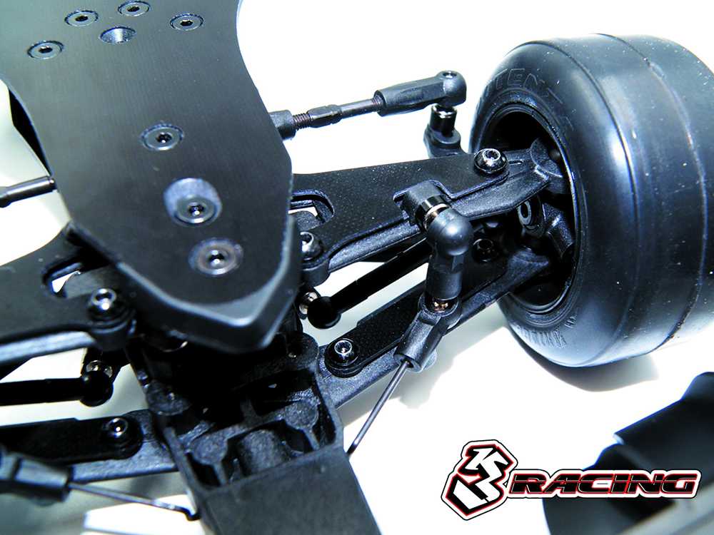 3Racing Sakura FGX2018 1/10 F-1 Formula 1 EP Car Kit - Image 6