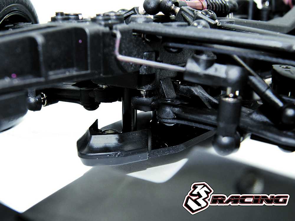 3Racing Sakura FGX2018 1/10 F-1 Formula 1 EP Car Kit - Image 12