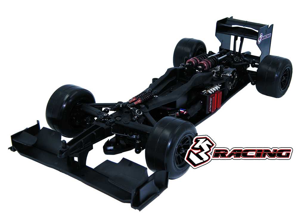 3Racing Sakura FGX2018 1/10 F-1 Formula 1 EP Car Kit - Image 3