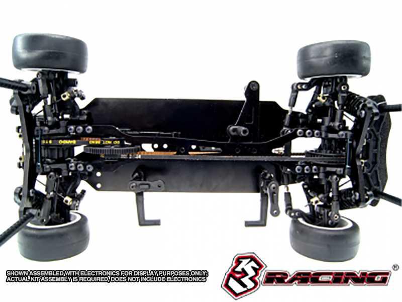 3Racing Sakura M Chassis 4WD 2018 - 1/10 Scale RC Car Kit - Image 3