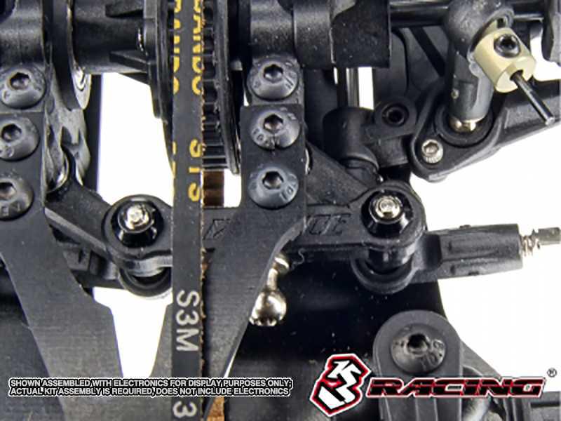3Racing Sakura M Chassis 4WD 2018 - 1/10 Scale RC Car Kit - Image 6
