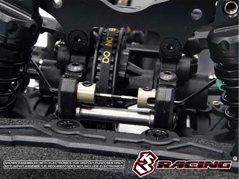 3Racing Sakura M Chassis 4WD 2018 - 1/10 Scale RC Car Kit - Image 7
