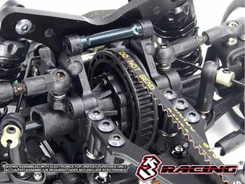 3Racing Sakura M Chassis 4WD 2018 - 1/10 Scale RC Car Kit - Image 10