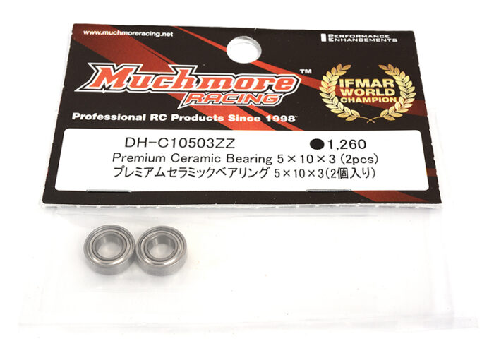 Muchmore Racing Premium Ceramic Bearing 5x10x3 (2pcs) - Image 1