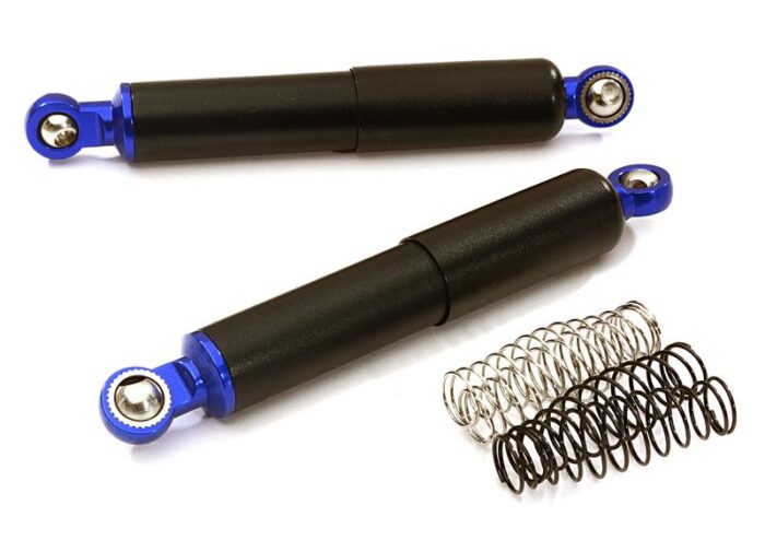 Realistic 74mm Alloy Off-Road Shocks w/ Internal Spring for 1/10 Scale Crawler - Image 1