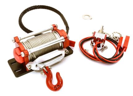 Realistic Power Winch (Toy) for Scale Rock Crawler 1/10 Size