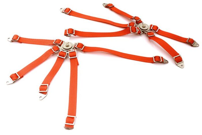 Realistic Seatbelt 5 Point Racing Harness for Axial 1/10 Wraith 2.2, RR10 Bomber - Image 1