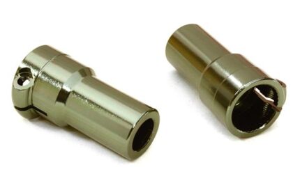 CNC Machined Alloy Straight Axle Rear Lock-Out for Axial SCX10 II (#90046-47)