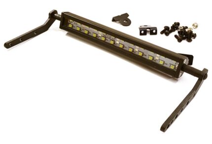 Realistic 24 LED A-Pillar/Rooftop 128mm Light Bar for 1/10 Scale Crawler