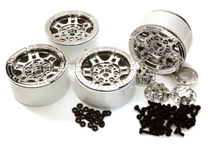 Composite Dual 6 Spoke Off-Road 1.9 Size Wheel (4) Set