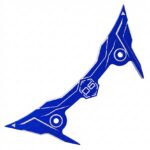 Aluminum Front Bumper for Auper D6 BLUE