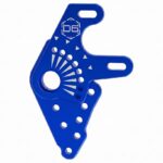 Aluminum Motor Mount Heatsink for Auper D6 BLUE