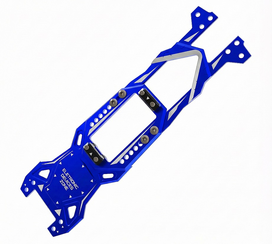 SAK-D6811BU Aluminum Upper Deck for Auper D6 BLUE - Image 1