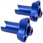 Aluminum Wheel Adaptor for Auper D6 BLUE
