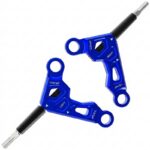 Aluminium Front Upper Arm for Auper D6 BLUE