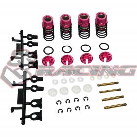 54mm Aluminum Oil Damper Set (Coated Telfon) for 3Racing 1/10 Sakura XI