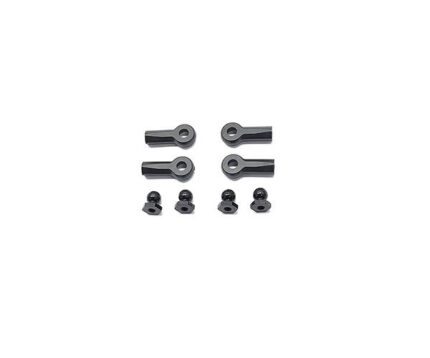 Square R/C 5.8mm Fluorine Coated Pillow Ball B and Ball End (4 pcs.)