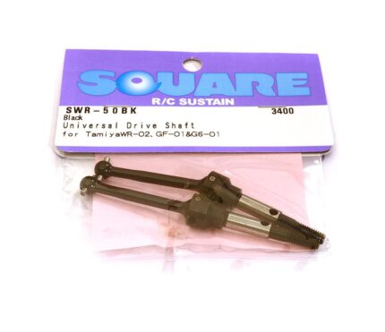 Square R/C Universal Drive Shaft Set 34.5mm Standard (for Tamiya WR02 and GF-01)