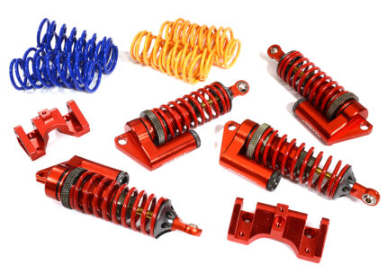 MSR6 Piggyback Shock(4) for Traxxas Revo, E-Revo, Summit & Slayer(both) (L=89mm)