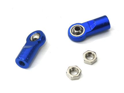 Alloy 4mm Ball End (2) for Revo, E-Revo, Summit & Slayer(both) MSR6 Type Shocks