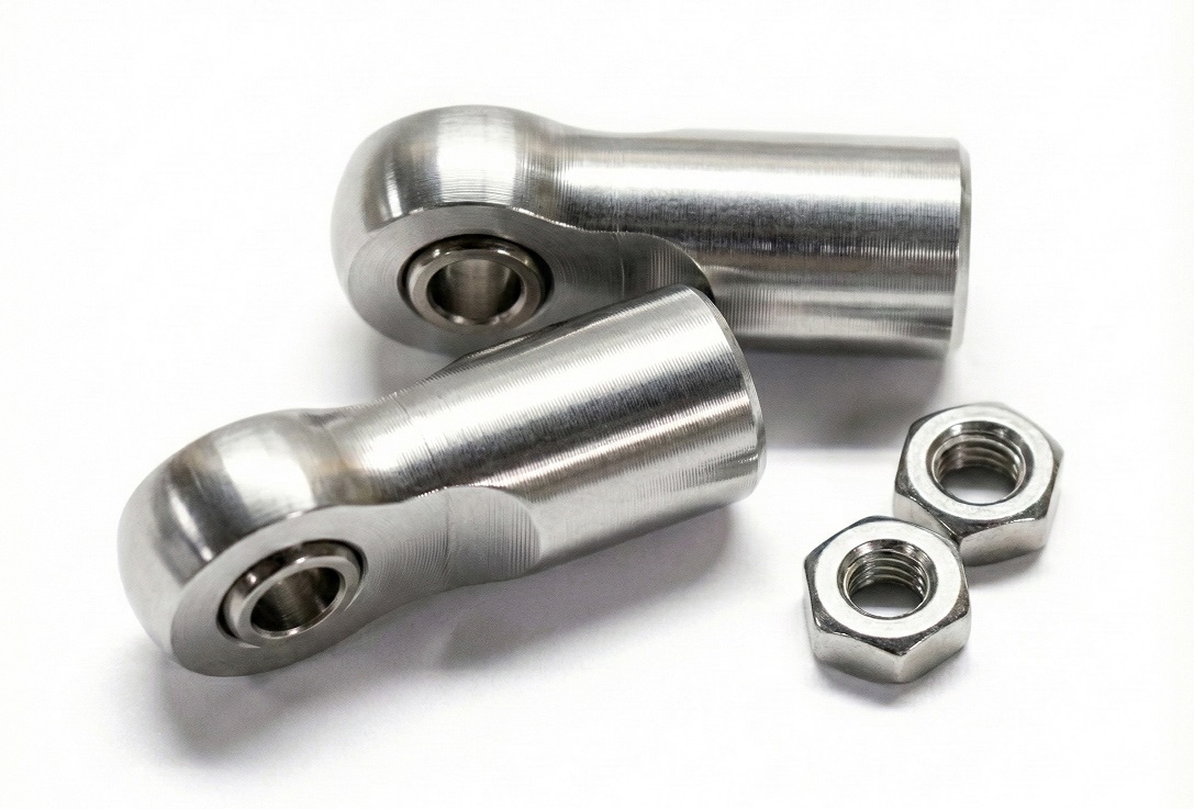 T3243SILVER Alloy Ball End 3mm (2) for 1/10 Revo, E-Revo, Summit & Slayer(both) Shocks - Image 1