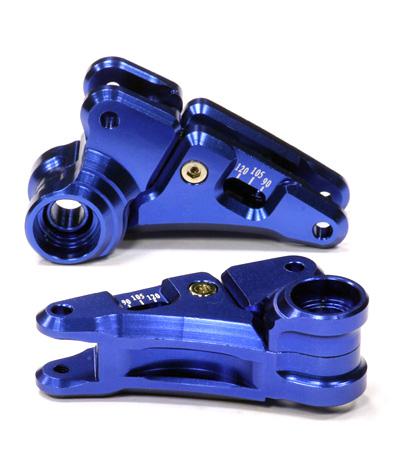 Billet Machined Multi Setting 90-to-120 Rear Rockers for 1/10 E-Revo & Revo 3.3