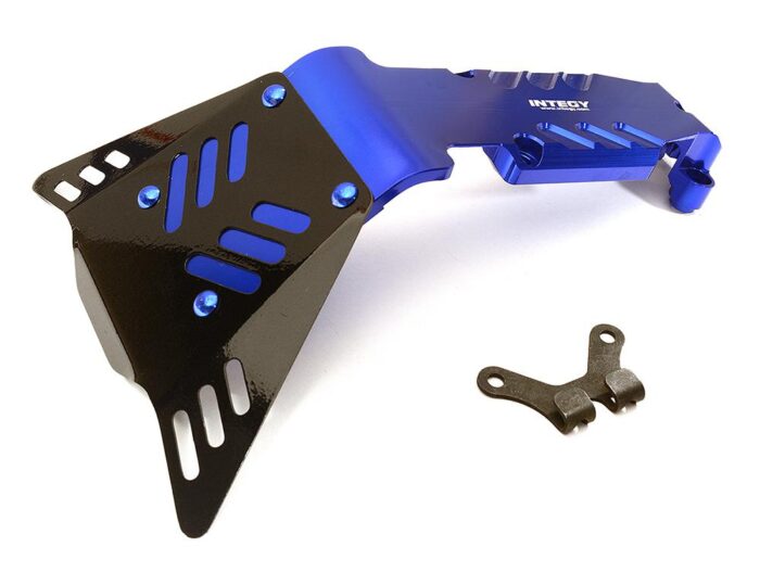 Billet Machined Rear Skid Plate for Traxxas 1/10 E-Revo(-2017), Revo 3.3, Summit - Image 1