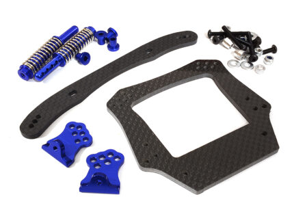 Graphite Front Shock Tower for Traxxas 1/10 Rustler 2WD