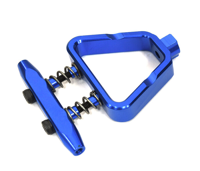 Billet Machined Front Bumper Bracket for Associated Mini MGT 3.0 Monster Truck - Image 1