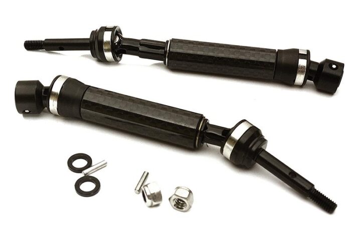 XHD Steel Rear Universal Drive Shaft (2) for Traxxas 1/10 Slash & Stampede 4X4 - Image 1