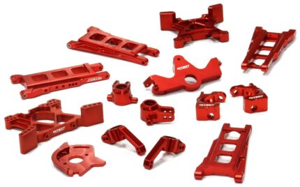 Billet Machined T2 Conversion Kit for 1/10 Stampede 4X4 & Slash 4X4 (non-LCG)