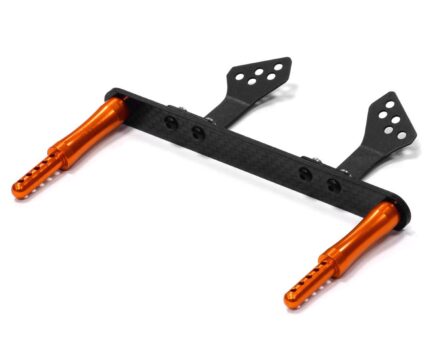 Machined Composite & Alloy T3 Front Body Mount Set for 1/10 Stampede 2WD