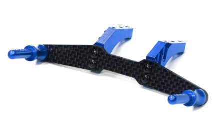 Machined Composite & Alloy T3 Rear Body Mount Set for 1/10 Stampede 2WD