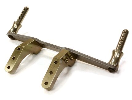 Machined Composite & Alloy T3 Rear Body Mount Set for 1/10 Stampede 2WD