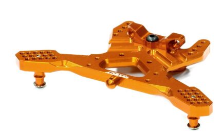 Billet Machined T3 Rear Shock Tower for 1/10 Rustler 2WD/Stampede 2WD/Slash 2WD