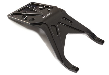 Black Billet Machined Rear Skid Plate for Traxxas 1/10 Slash 2WD (non-LCG)