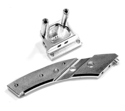 Silver Billet Machined Rear Anti-Bending Plate for HPI Ken Block WR8 Flux