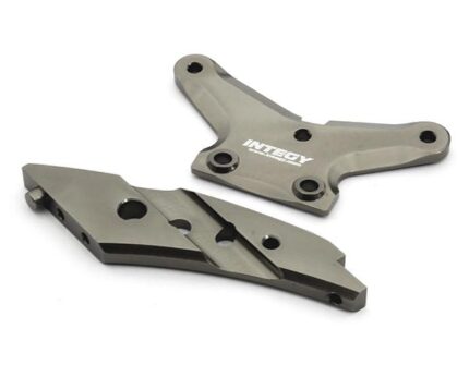 Grey Billet Machined Front Anti-Bending Plate for HPI Ken Block WR8 Flux