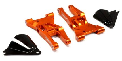 Orange Billet Machined Front Lower Suspension Arms for HPI Ken Block WR8 3.0