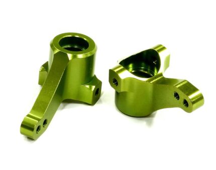 Green Billet Machined Steering Knuckles for HPI Ken Block WR8 3.0
