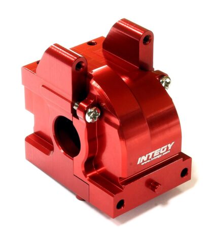 Billet Machined Gearbox for HPI 1/10 Bullet MT & Bullet ST - Red