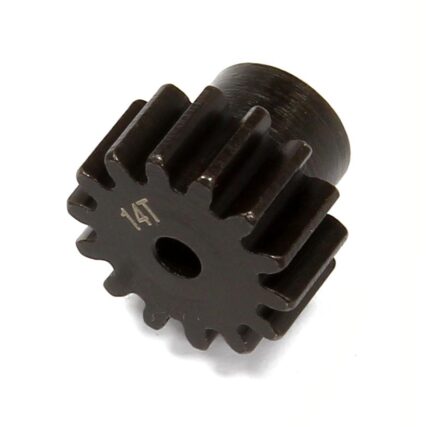Billet Machined HD 0.125 Bore Mod1 Pinion Gear 14T for HPI Ken Block WR8 Flux
