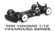 Hop-up Parts for Yokomo YR4/MR4/BD Series